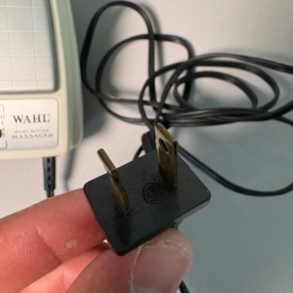 Wahl Dual Action Massager 4800 Vintage Handheld Heat and Vibration Tested Works